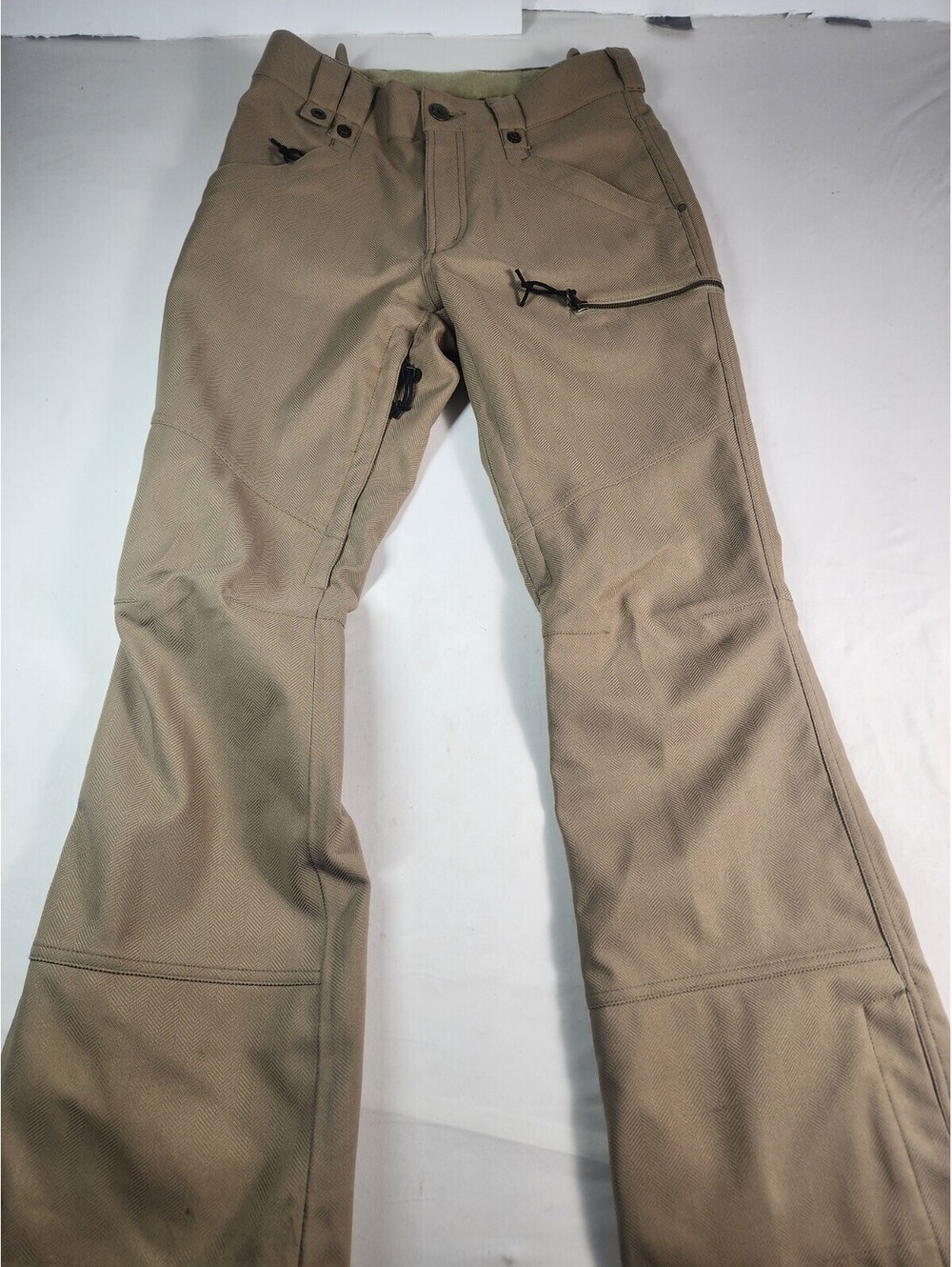 Bonfire Men's 15K Dry Level 2 Small Tan Snowboard Ski  Snow Pants  30x32